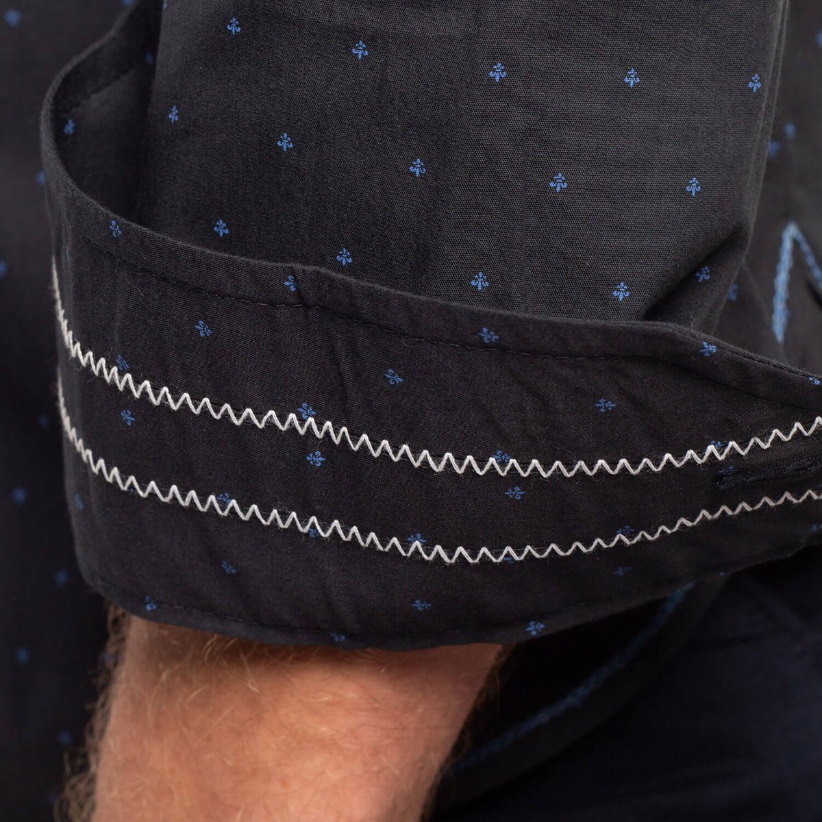 Chemise fleur de lys Navy sur Shilton : le vêtement Rugby Sportswear ! navy, SHILTON