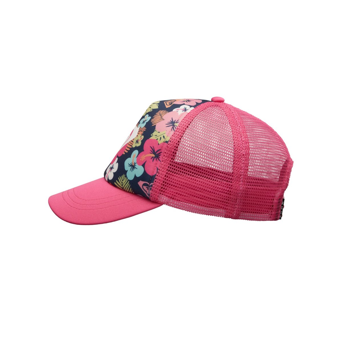 Casquette trucker SWEET EMOTIONS. bleu mood indigo morning flowers tw, ROXY