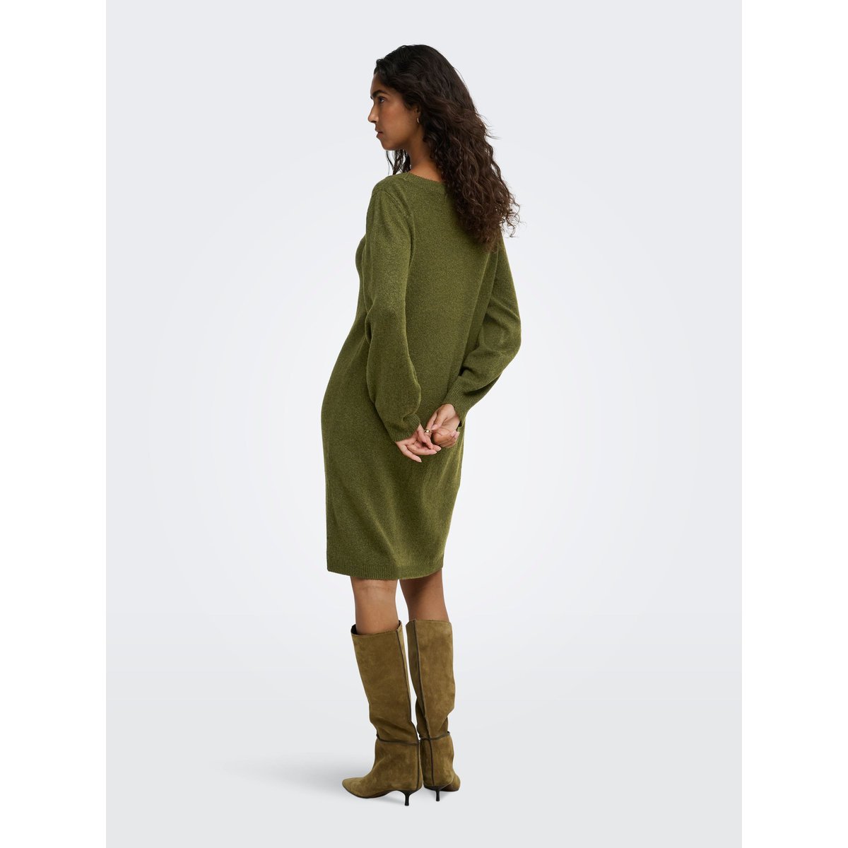 Robe En Maille dark olive, JDY