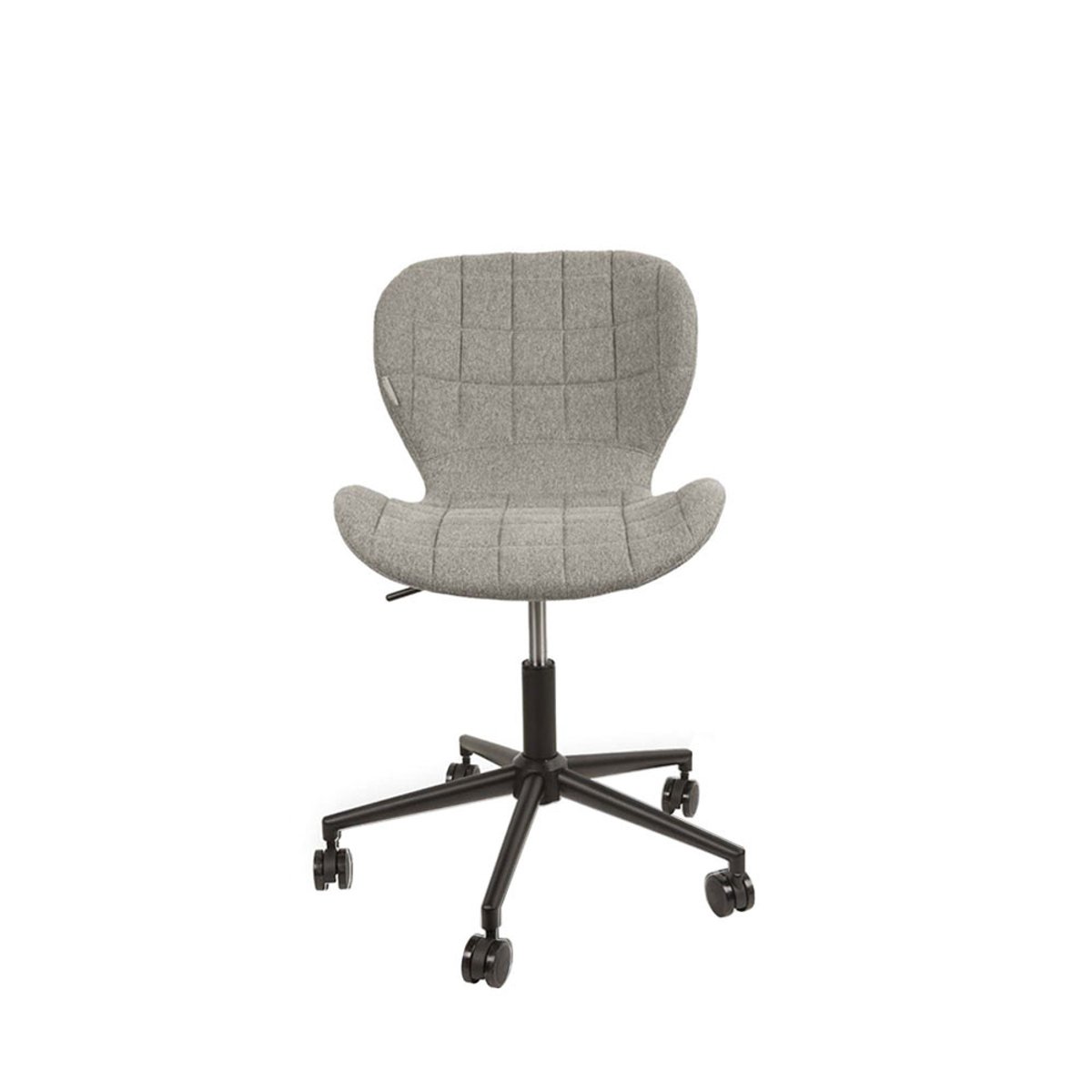 Chaise de bureau Confort- OMG gris, ZUIVER