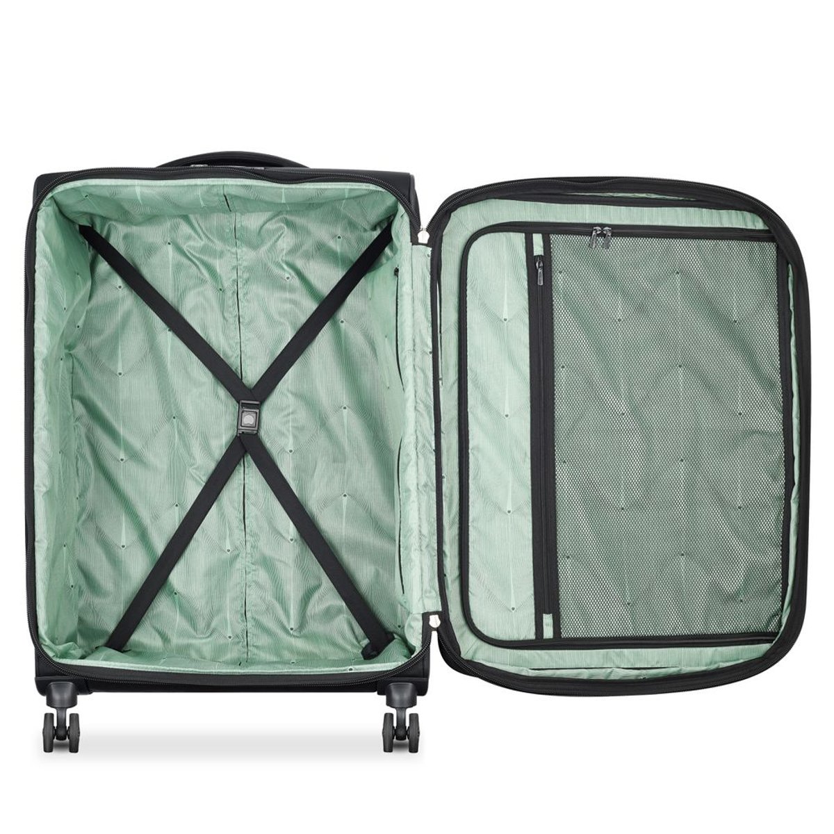 Valise XXL SKY MAX 2.0 noir, DELSEY PARIS