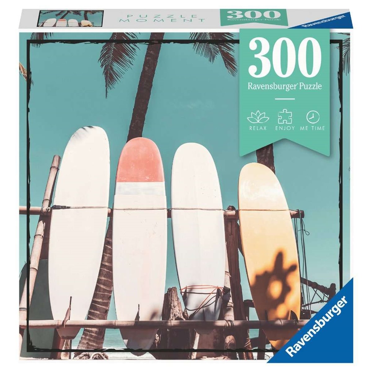 Puzzle Moment Planches de surf multicolore, RAVENSBURGER