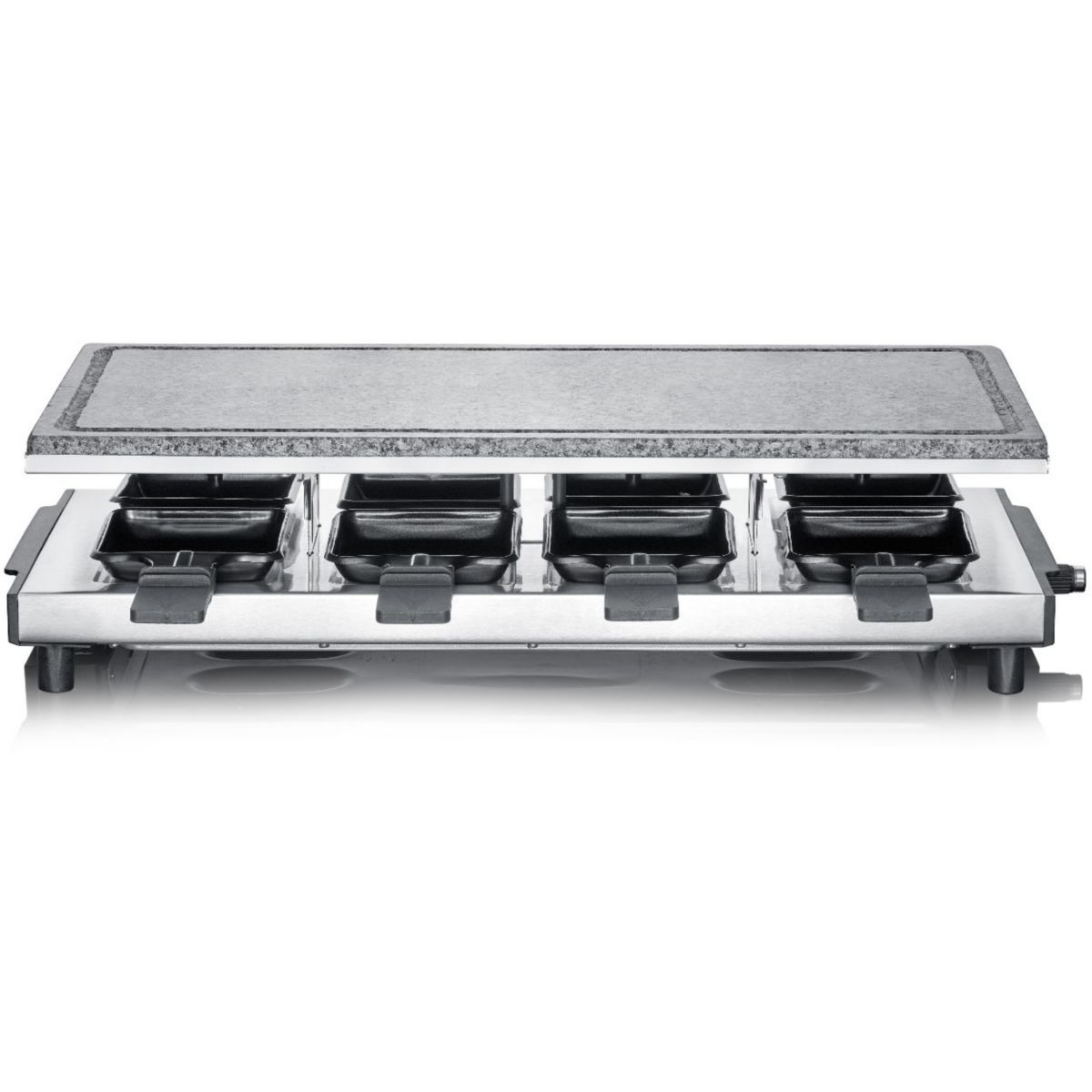 Raclette RG 2374 8 personnes inox, SEVERIN