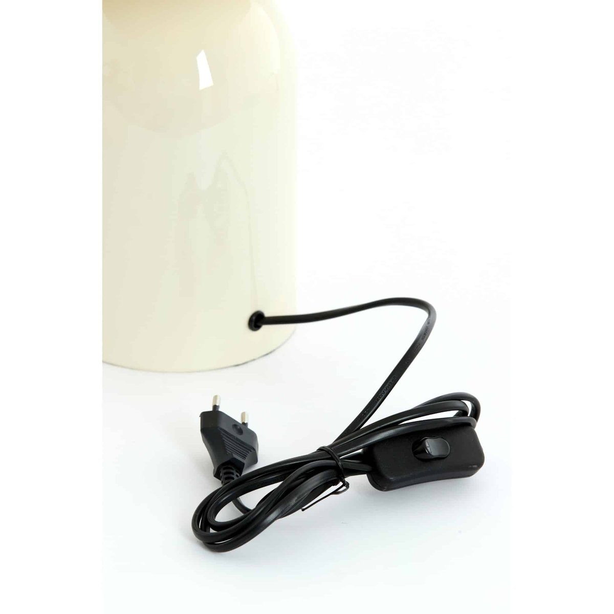 Lampe De Table Métal TOLIMA crème, LIGHT & LIVING 