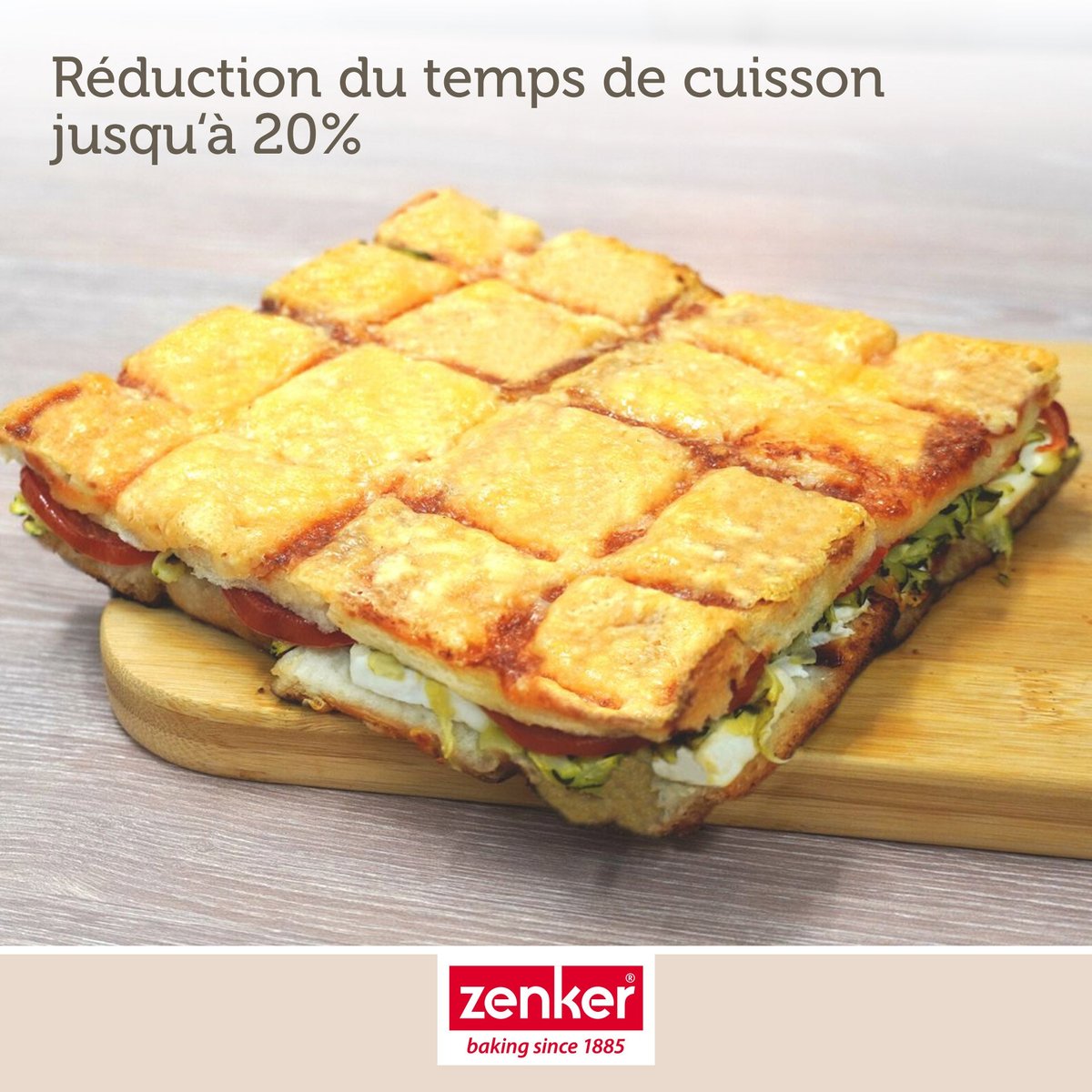 Moule à gâteaux tablette de chocolat noir, ZENKER