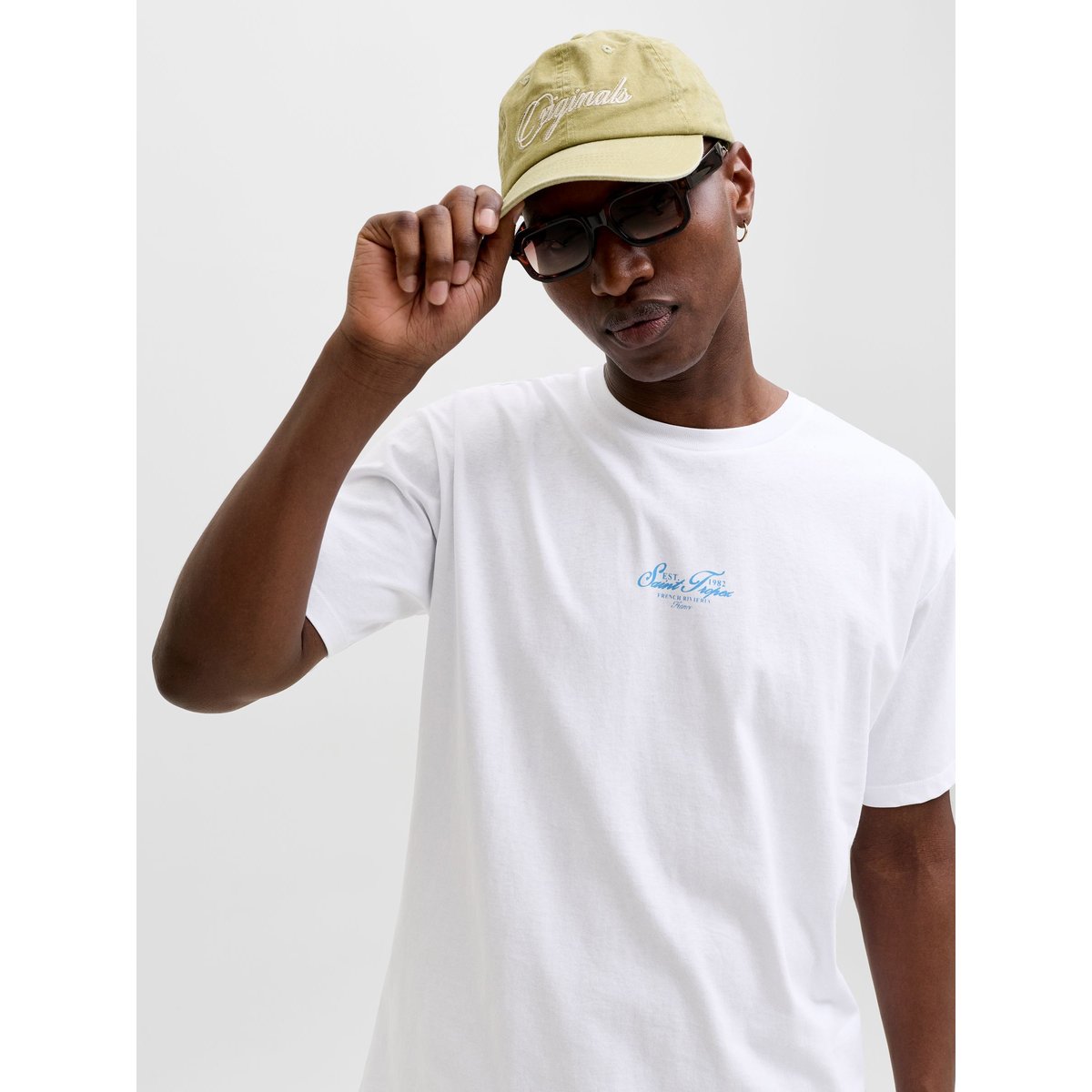 T-Shirt bright white, JACK & JONES