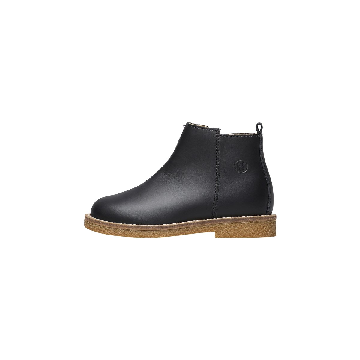 Chaussures premiers pas en cuir DASIE noir-, NATURINO