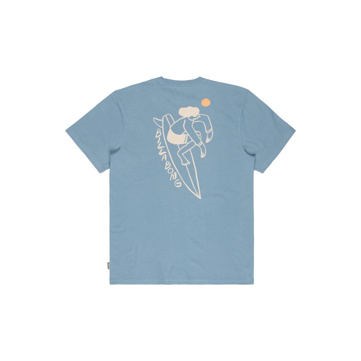 T shirt manches courtes TY WILLIAMS DROPPIN bleu blue fog, BILLABONG