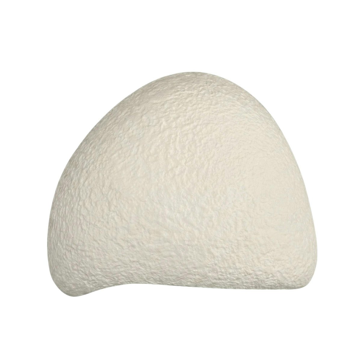 Applique blanche design organique 27 cm NOXIS blanc, PIER IMPORT