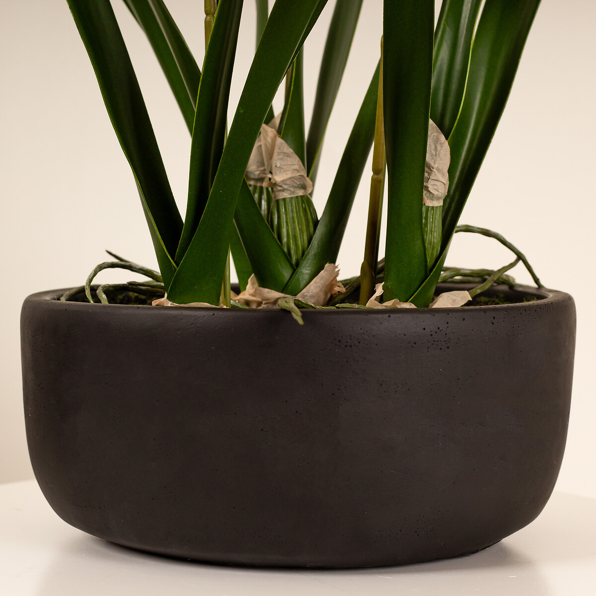 71cm Artificial Yellow Dancing Orchid in Ceramic Pot yellow, SO'HOME