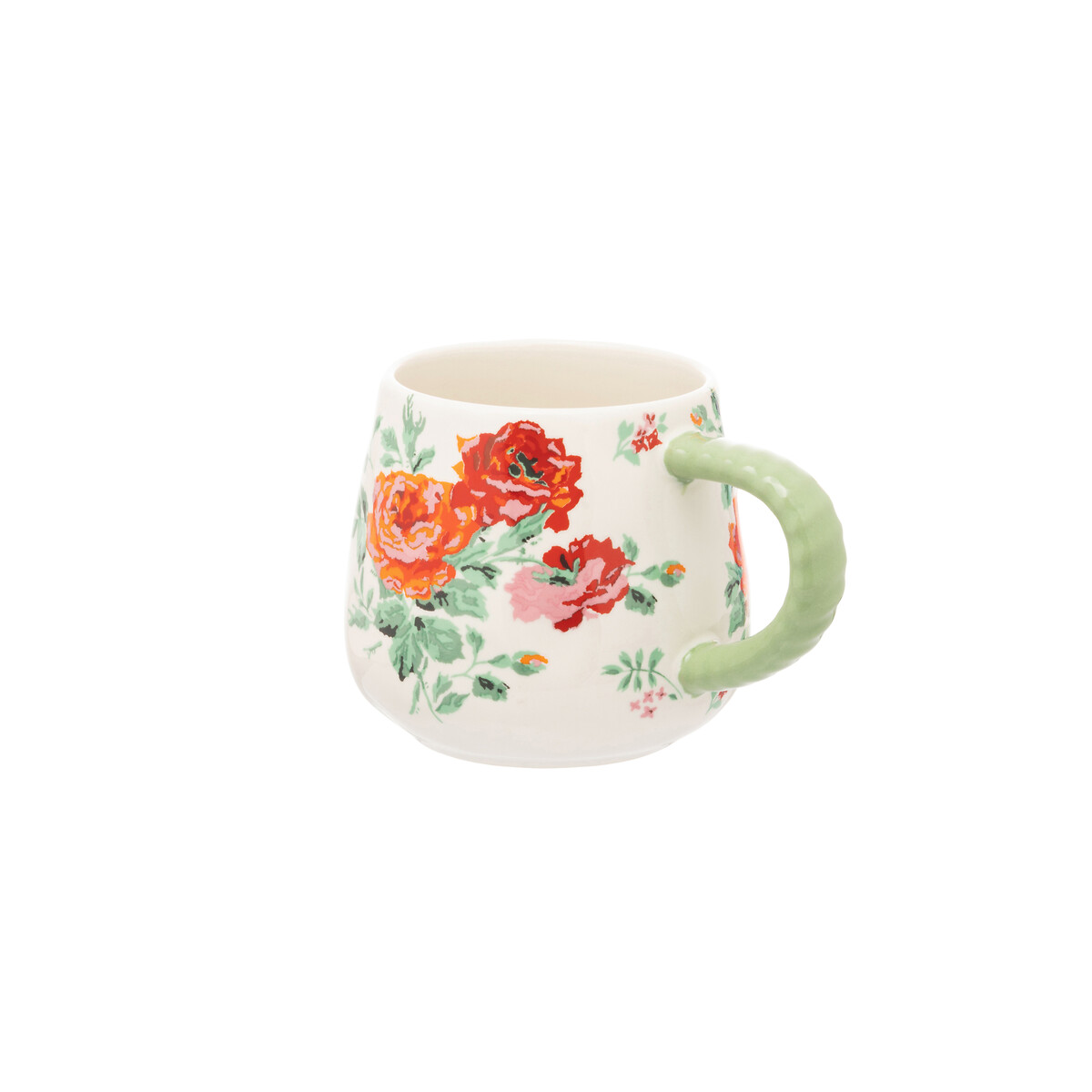 Archive Rose Twisted Handle Billie Mug red, CATH KIDSTON