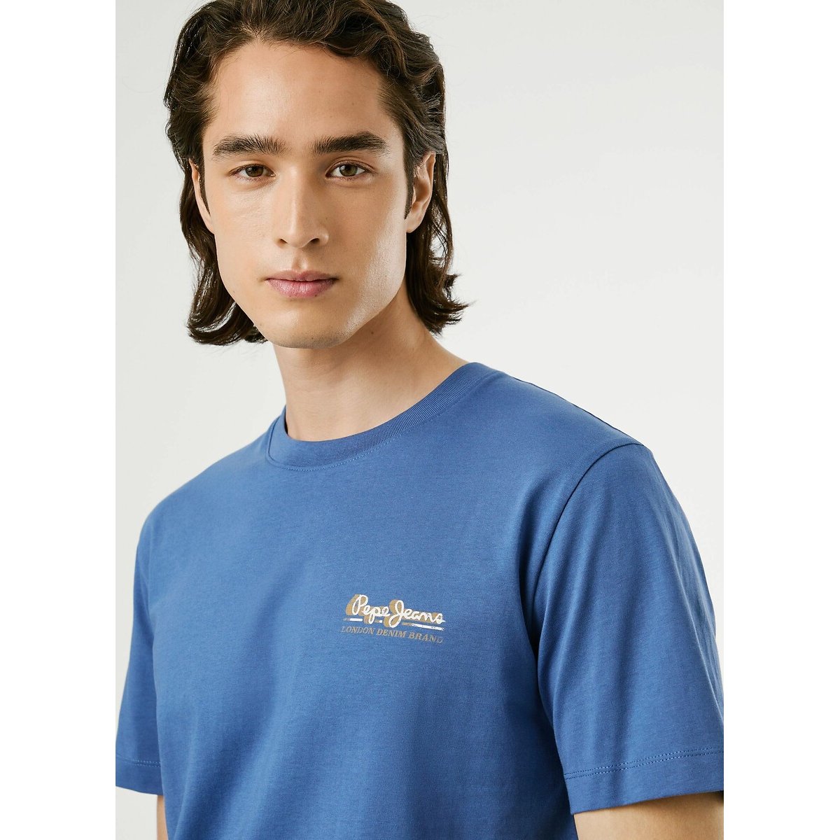 T-shirt à manches courtes Milon bleu, PEPE JEANS