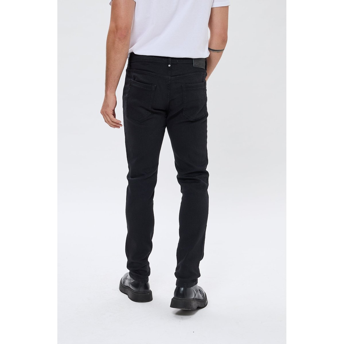 Jean coton straight STRAIGHT JORDY black black, LEE COOPER