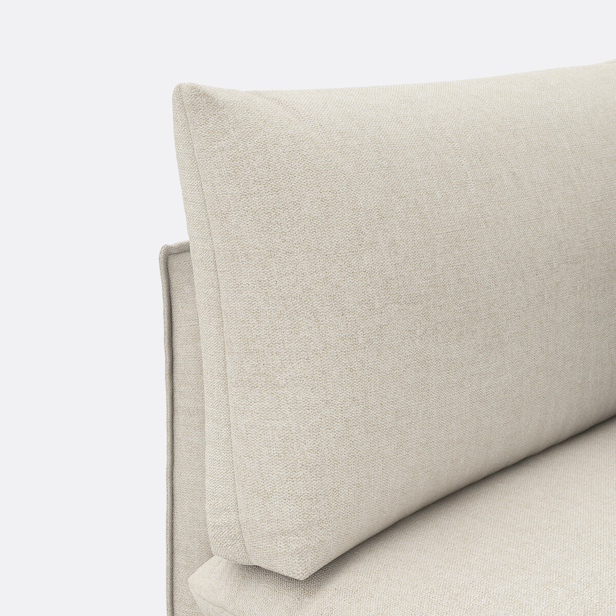 Élément d'angle pour canapé modulable, en polyester, MALO ecru, LA REDOUTE INTERIEURS