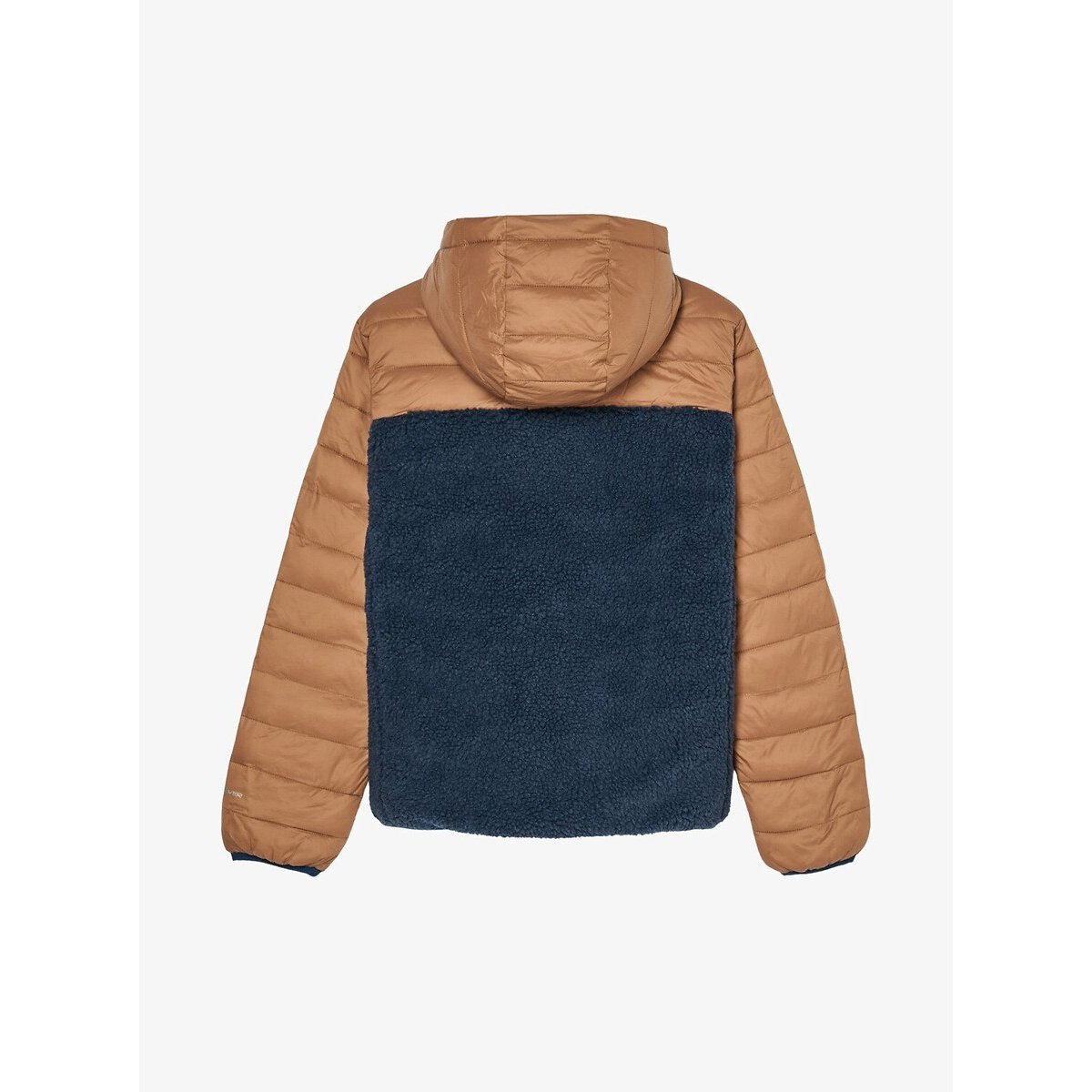 Doudoune à capuche réversible camel/bleu, QUIKSILVER