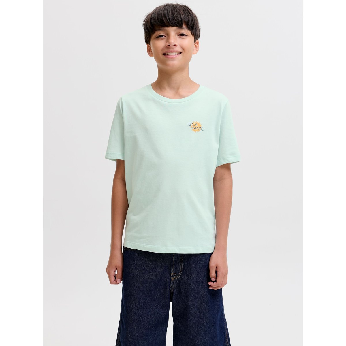 T-Shirt pale blue, JACK & JONES JUNIOR