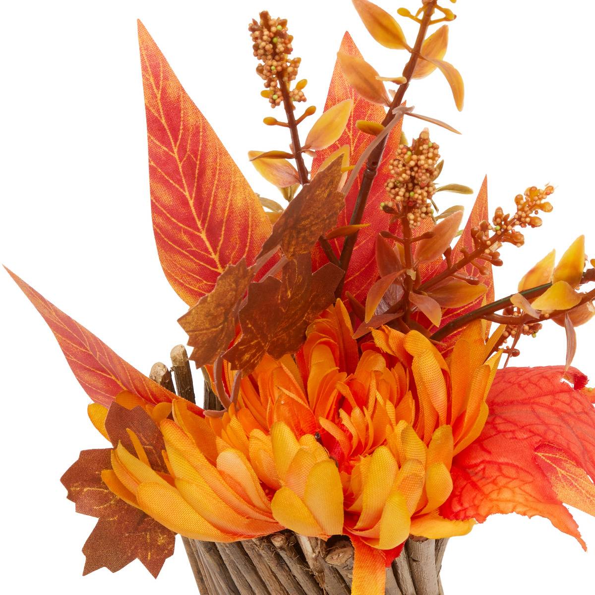 Fleur artificielle JAMES orange, ATMOSPHERA