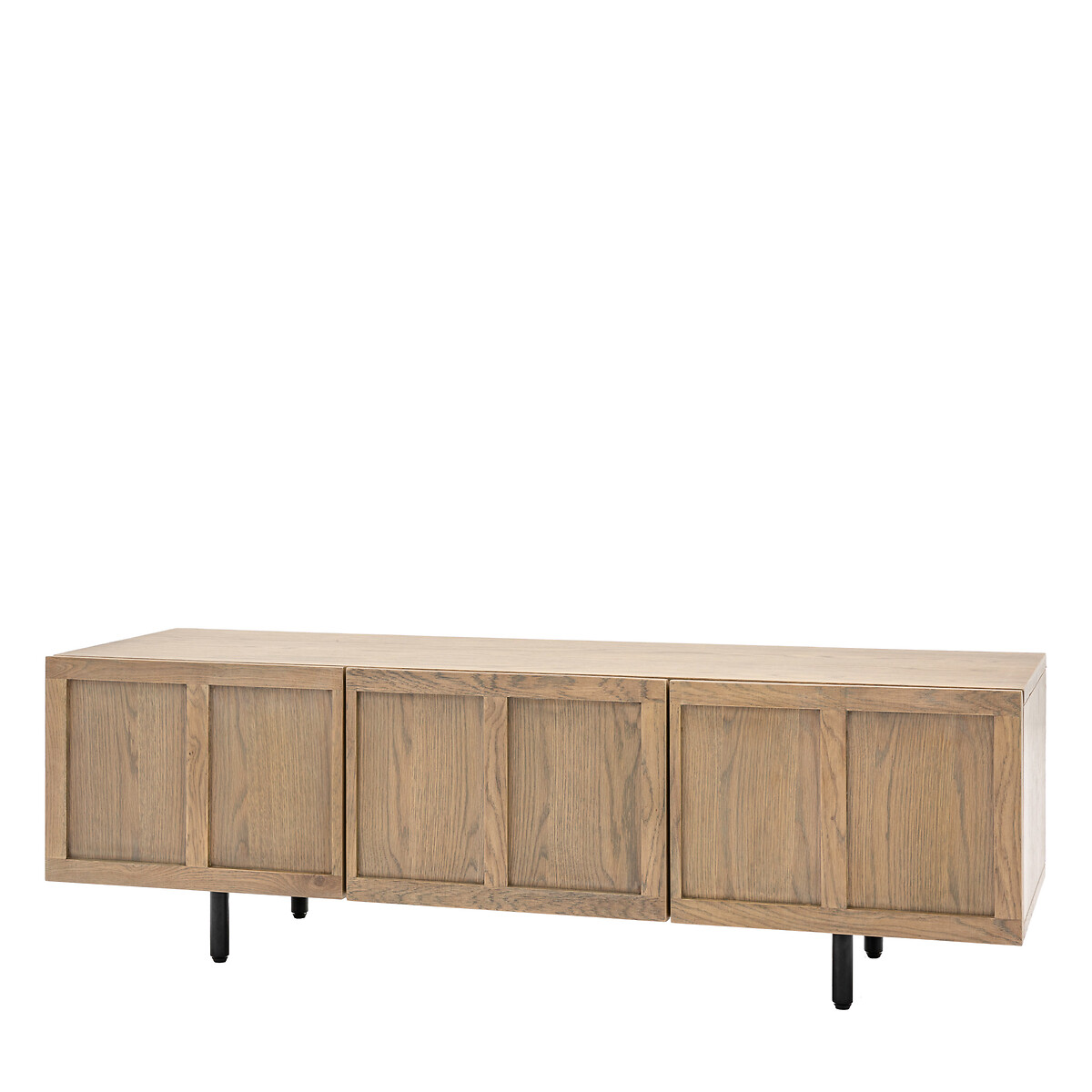 Pasco Panelled Oak TV Unit light wood, ÉDITÉ