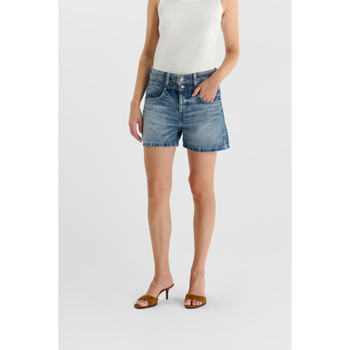 Short en jeans FANNI blue, LE TEMPS DES CERISES