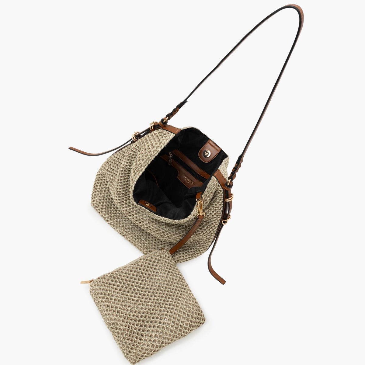 Sac hobo S-Ringo doré, LOLLIPOPS