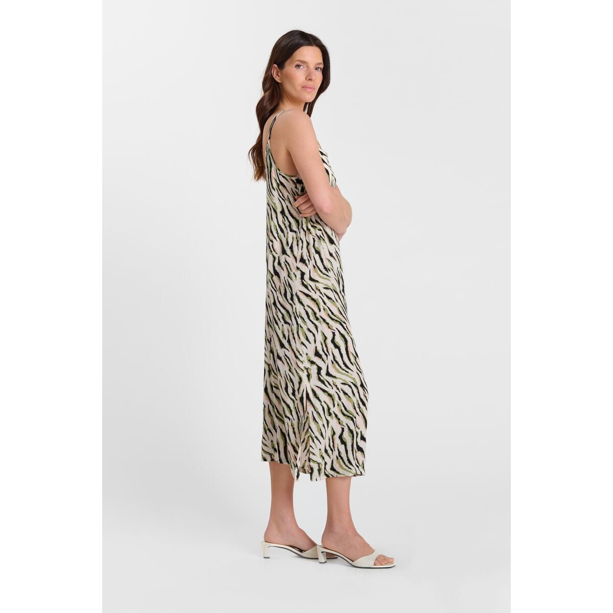 Robe longue droite ZEBRAKA ice cream, LE TEMPS DES CERISES