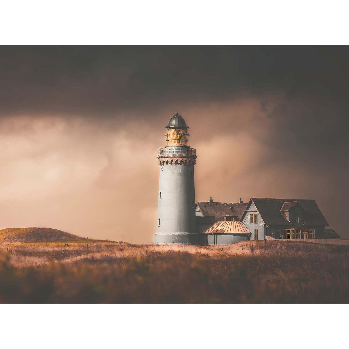 Papier peint panoramique phare du bout du monde intissé, HEXOA