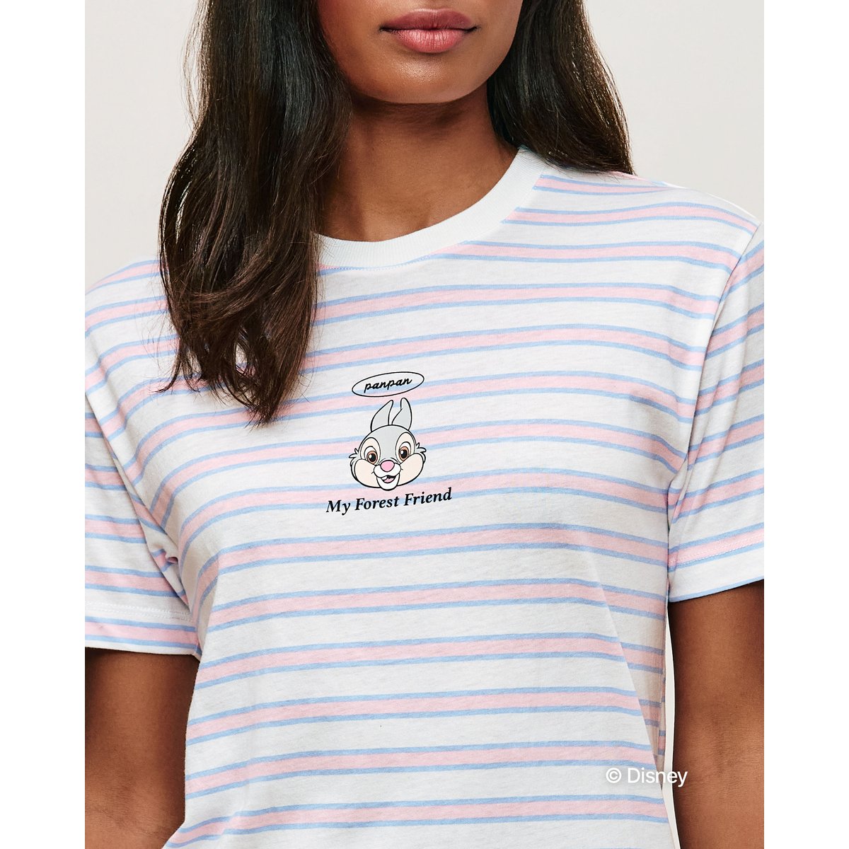 T-shirt en jersey à rayures Panpan STRIPEPAMPIZ ecru, UNDIZ