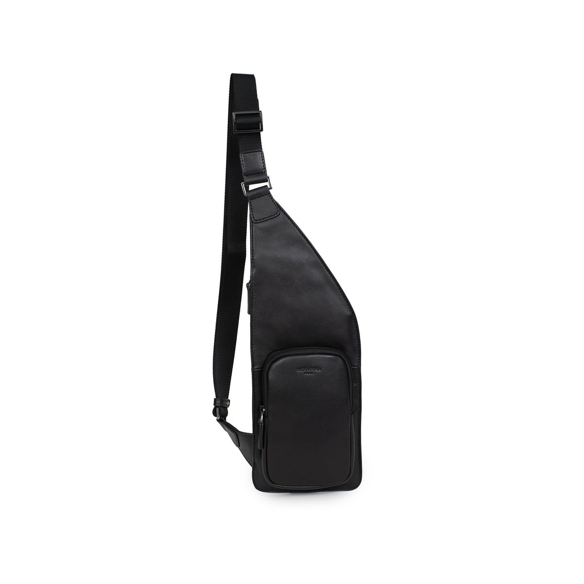 Sac monobretelle SOFT STUDIO noir, HEXAGONA