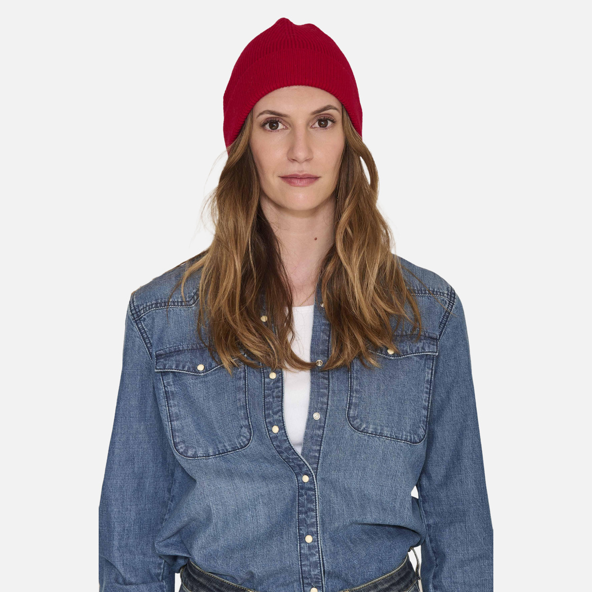 Bonnet ALBANE red, MKT STUDIO