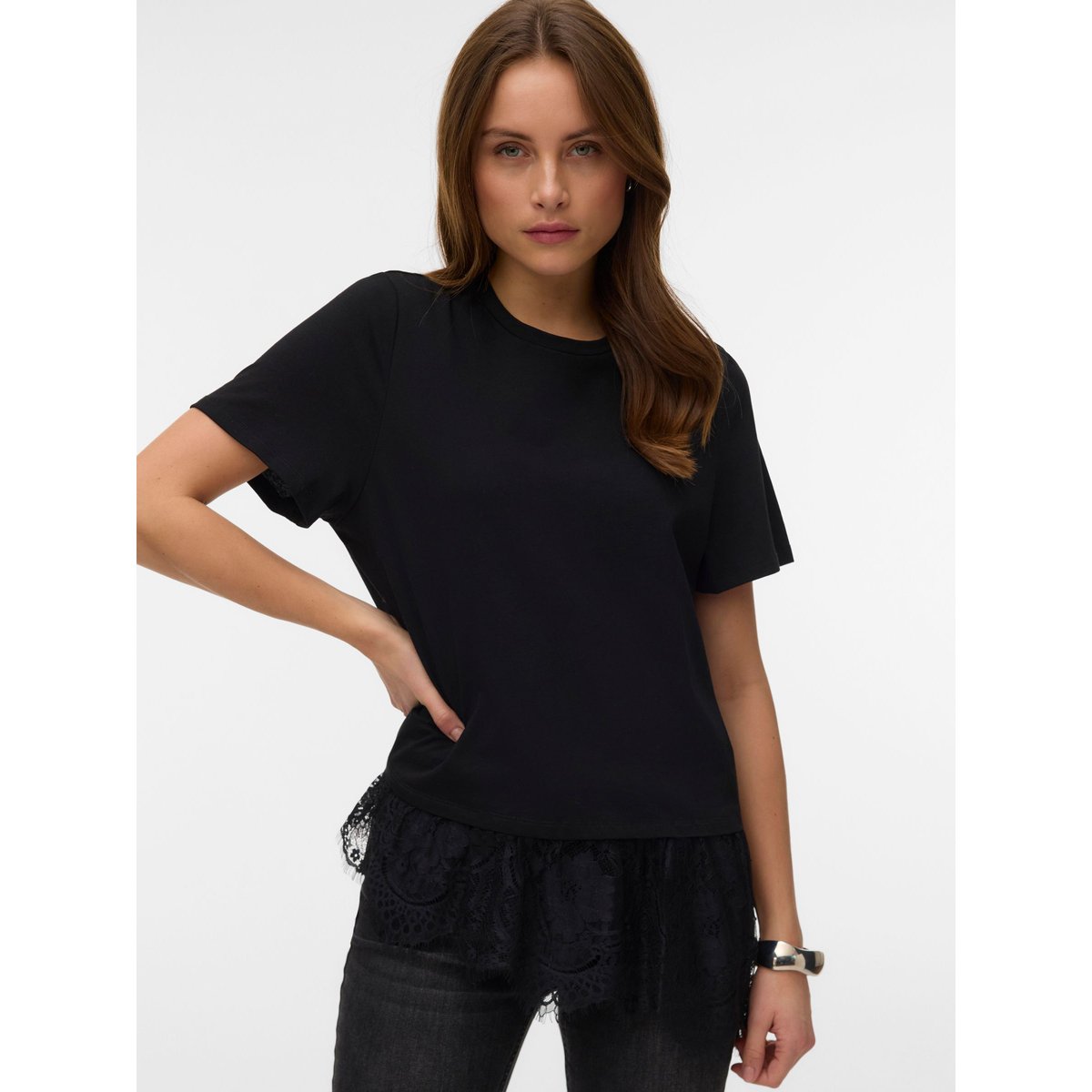 T-Shirt black 1, VERO MODA