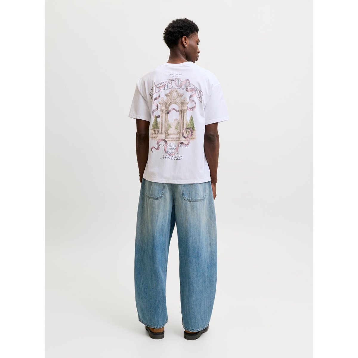 T-Shirt bright white, JACK & JONES