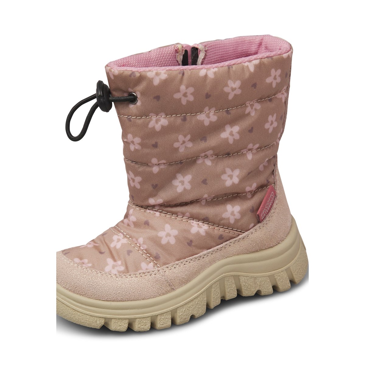 Bottes en suède et tissu POZNURR 3 WP rose-, FALCOTTO