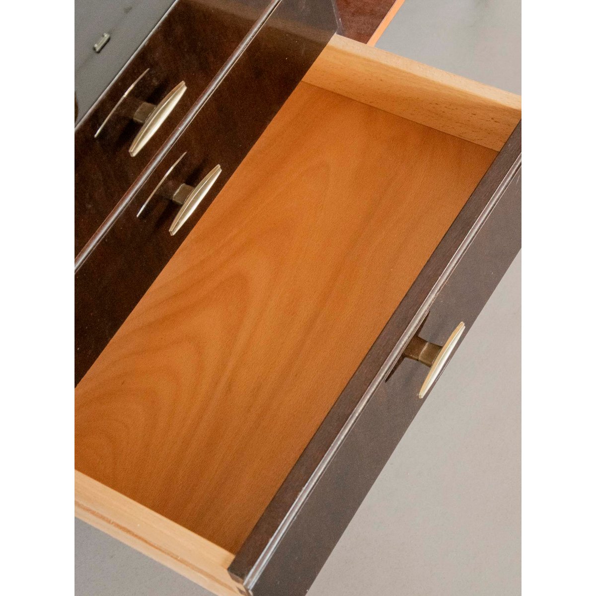 Enfilade au bois plaqué noir Margaret N°465 - Bon état noir, DEBONGOUT