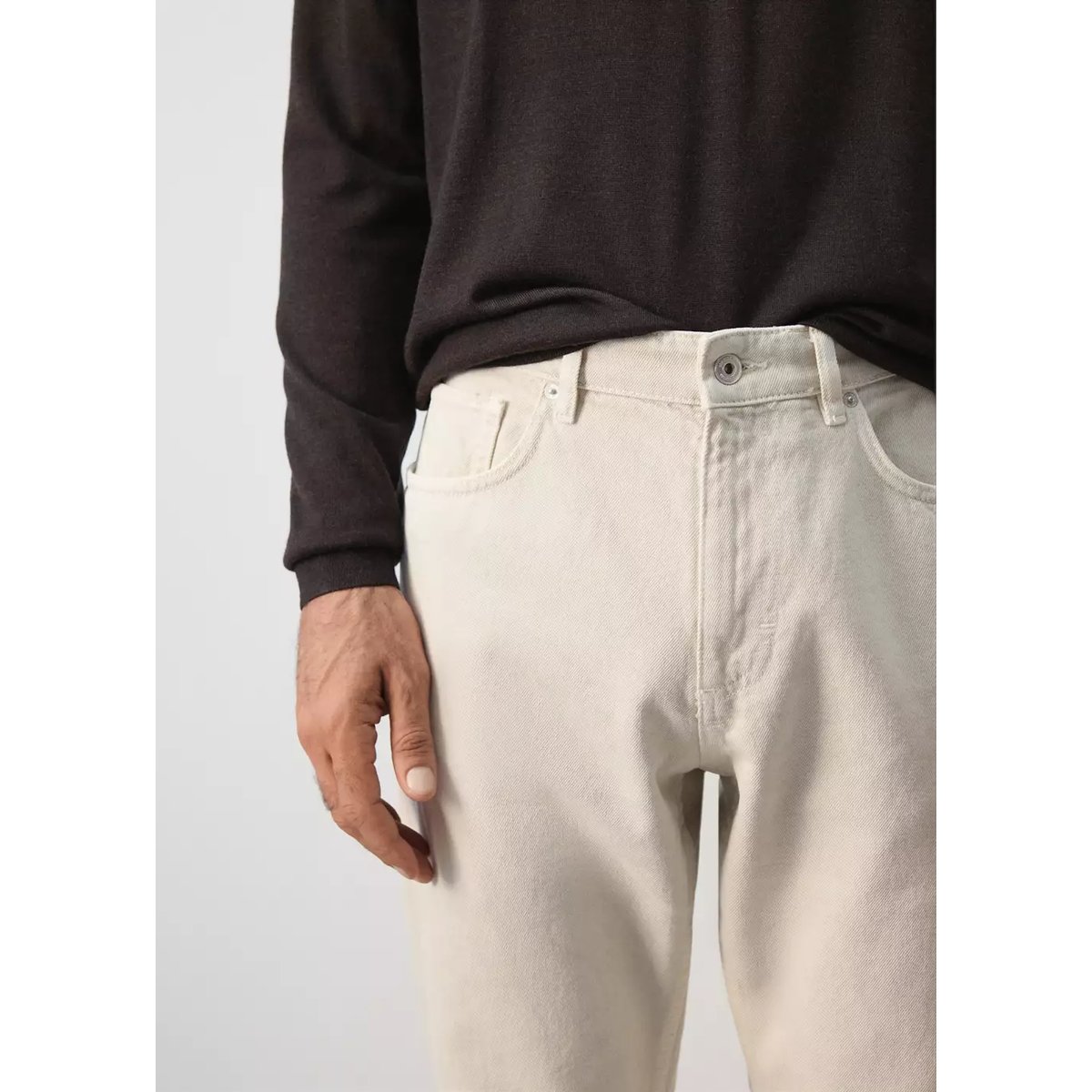 Jean Bob regular-fit gris clair/pastel, MANGO MAN