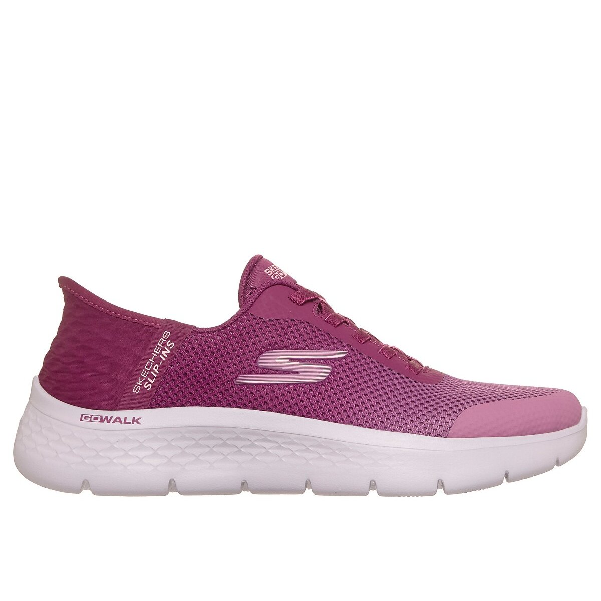 Baskets Slip-Ins: GO WALK FLEX - GRAND ENTRY framboise, SKECHERS