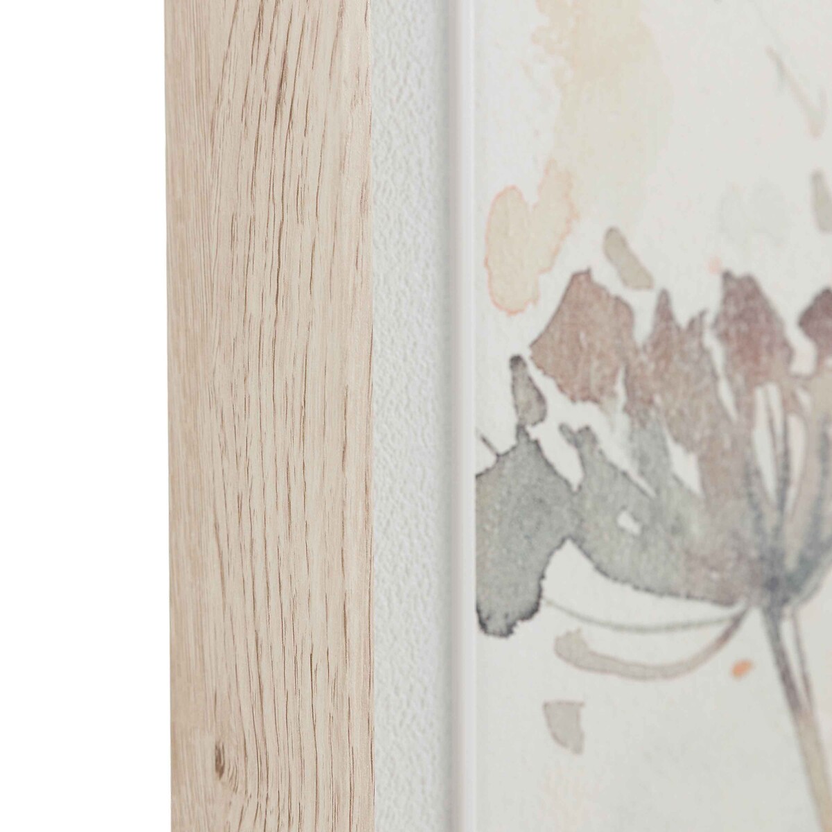 82cm Garden Notes Framed Canvas white, ÉDITÉ