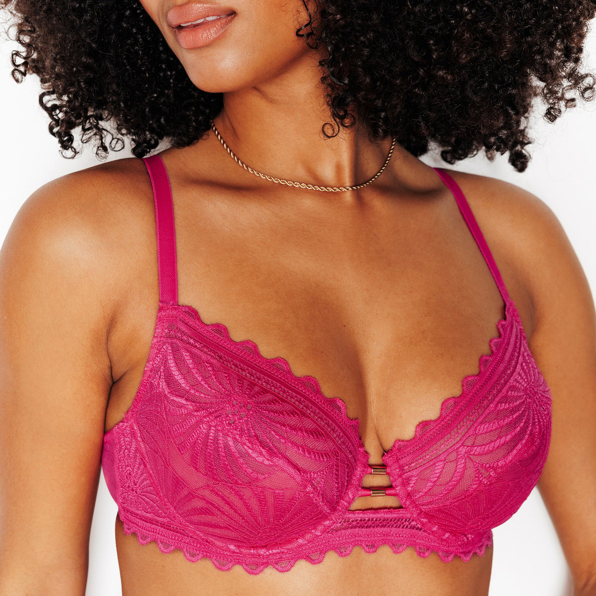 Soutien-gorge corbeille FALLON rose, ROUGEGORGE LINGERIE