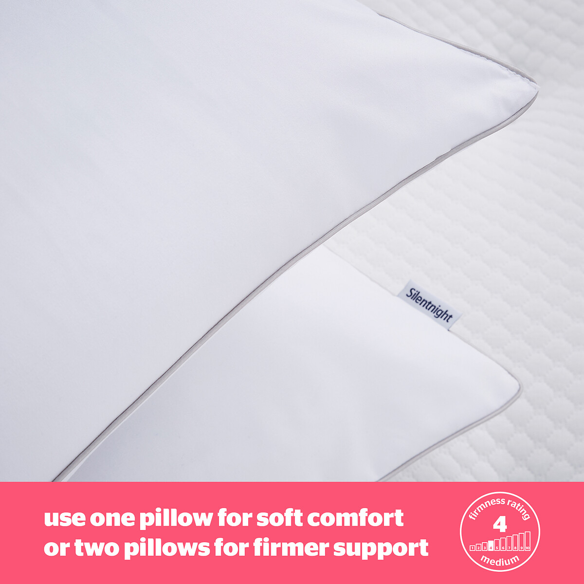 So Full Pillow Pair white, SILENTNIGHT