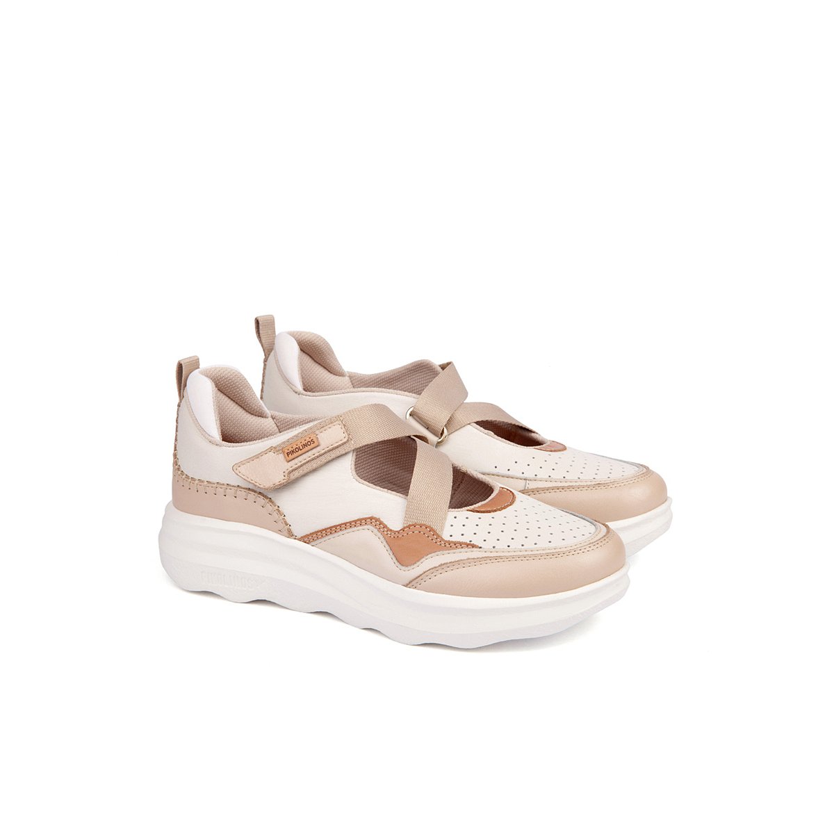 Baskets cuir Zahara nata, PIKOLINOS