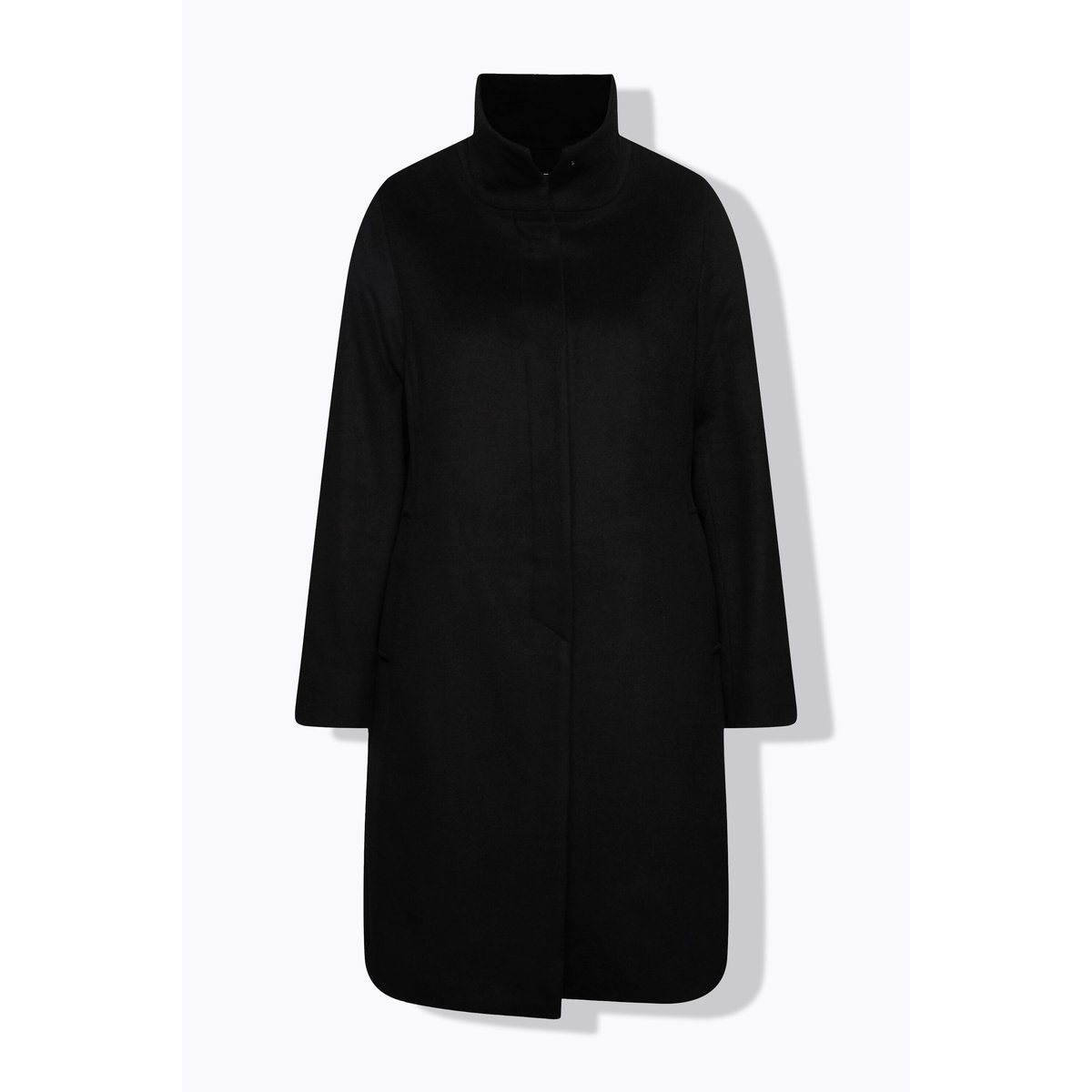 Manteau aspect laine noir, ULLA POPKEN