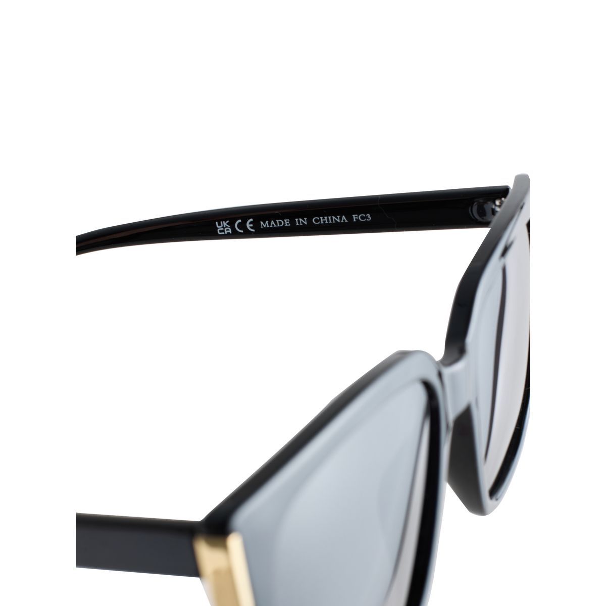 Lunettes de soleil carrées noir, NEXT