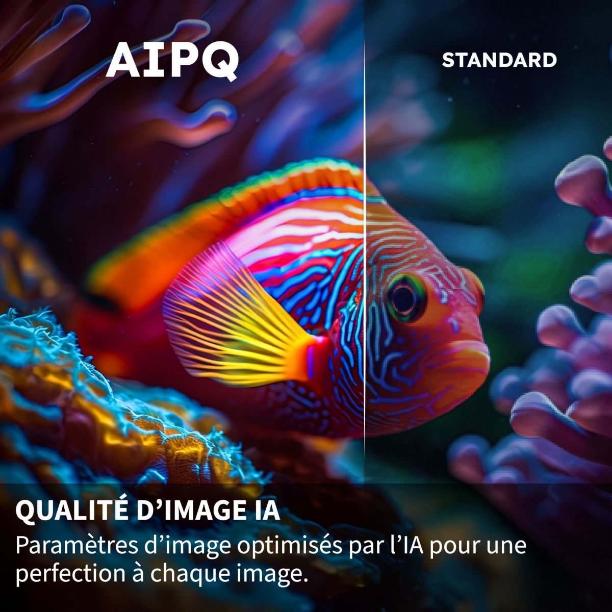 TV QLED H65S90GUX (2026) 65" (165 cm) couleur unique, HAIER