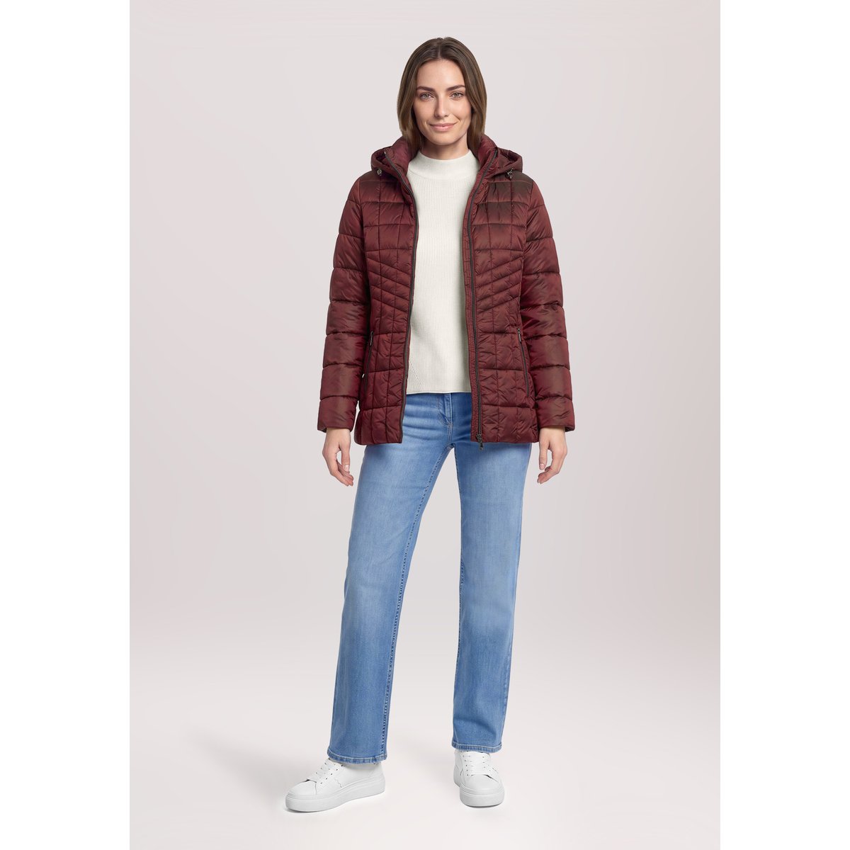 Veste outdoor à capuche amovible port royale, BETTY BARCLAY