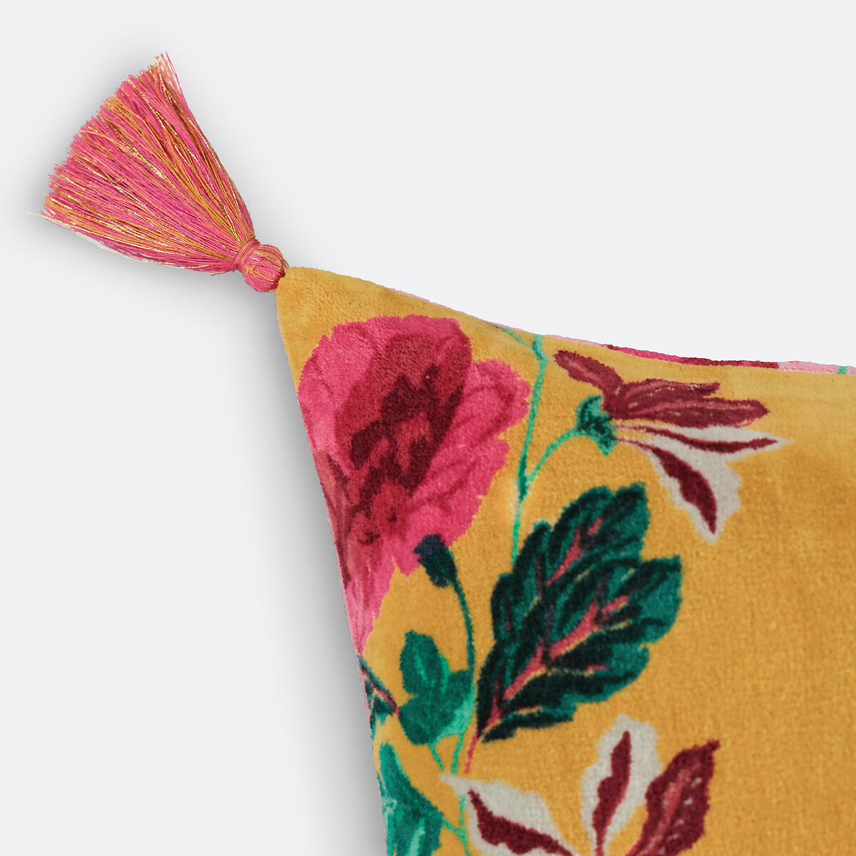 Housse de coussin velours 45x45 cm, Ingrid multicolore, LA REDOUTE INTERIEURS