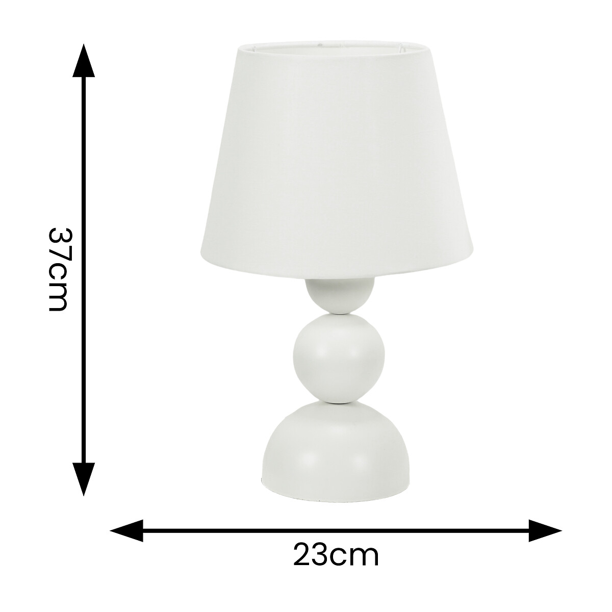 Set of 2 Wendi Touch Table Lamps in Cream cream, SO'HOME