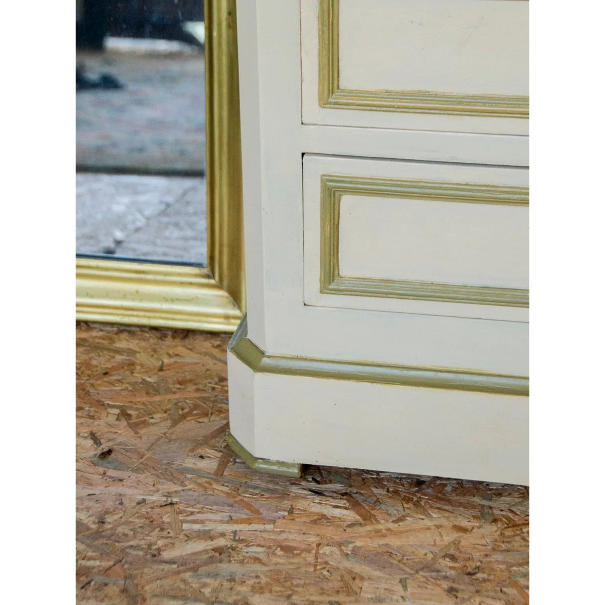 Commode en bois Garance N°533 - Bon état crème, DEBONGOUT