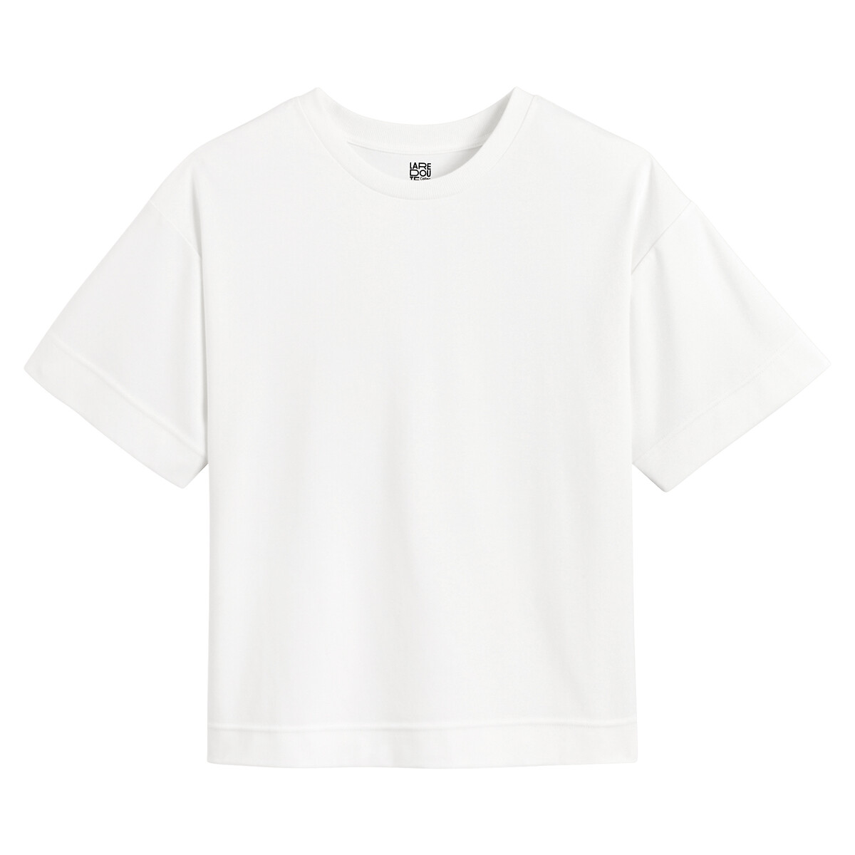 T-shirt volume loose, Signature PAUL blanc, LA REDOUTE COLLECTIONS