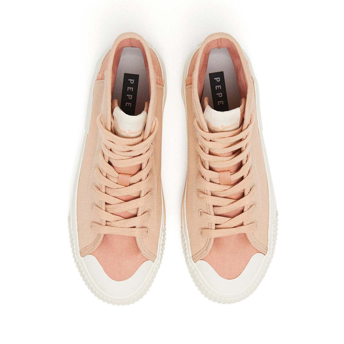 Baskets Type Bottine orange sherbert, PEPE JEANS