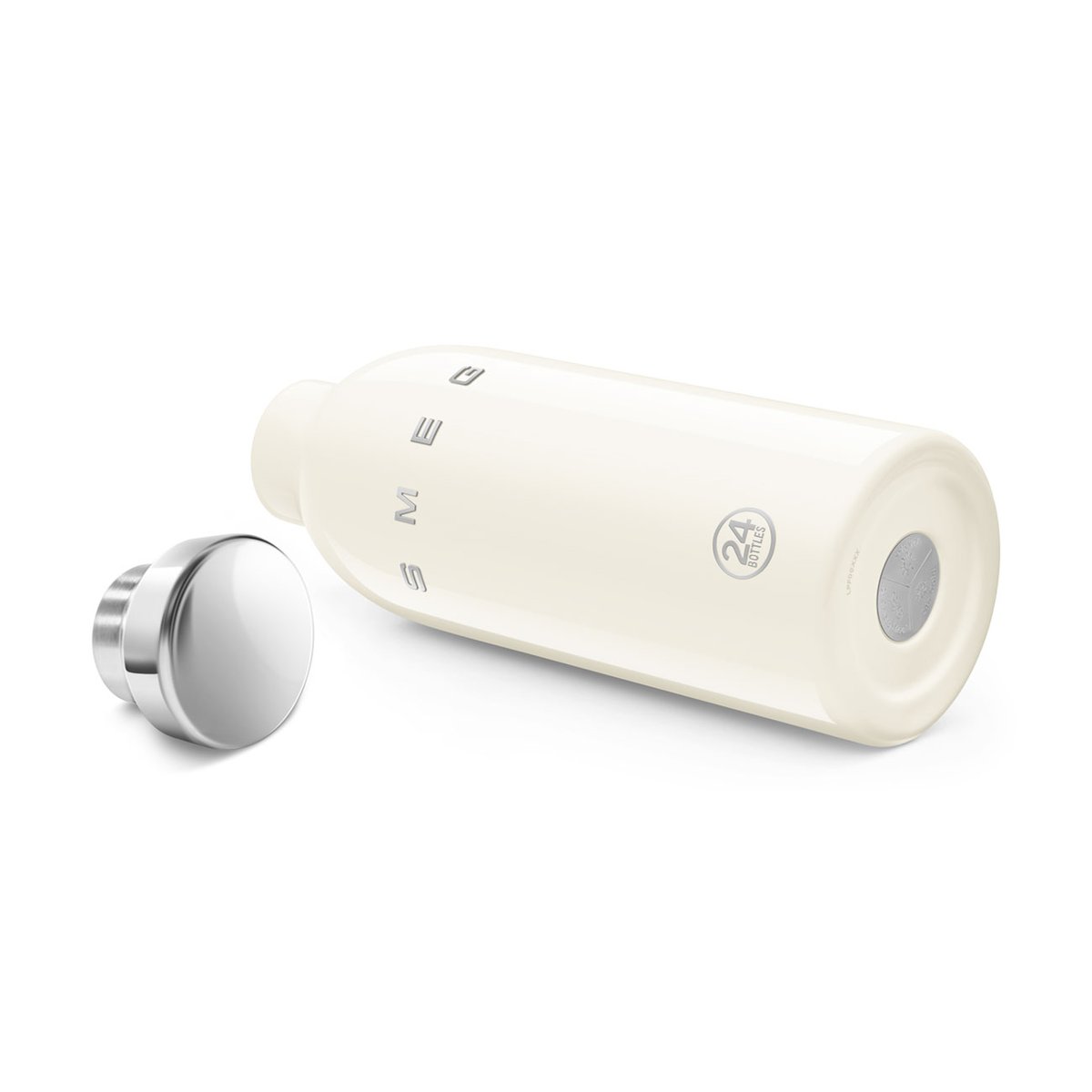 Bouteille isotherme 50 cl WBF01 crème brillant, SMEG