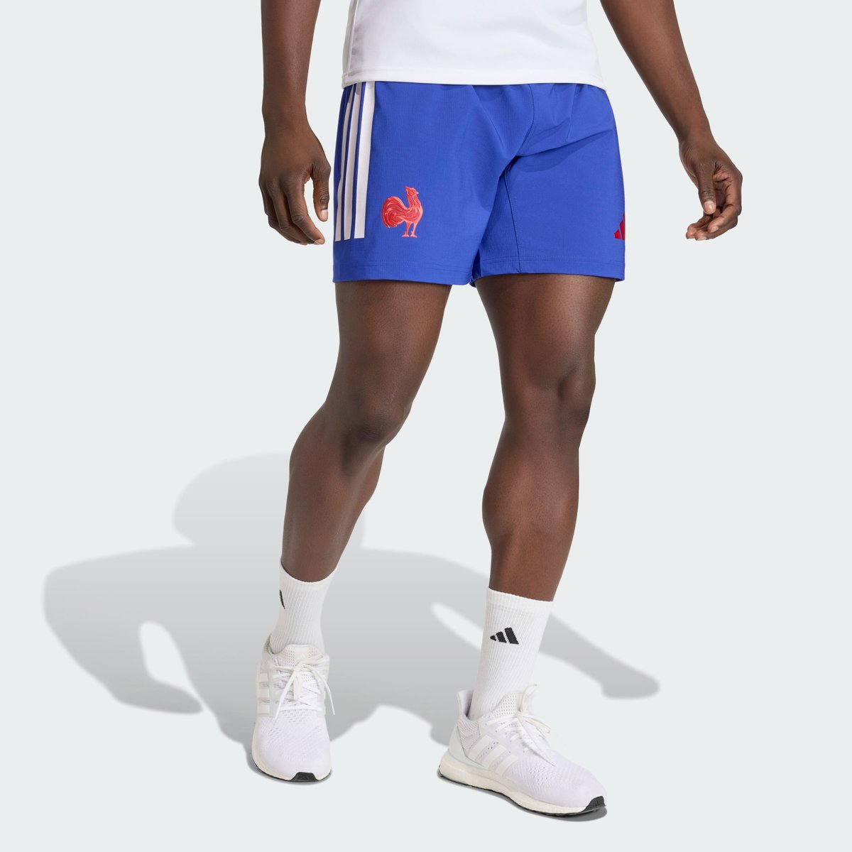 Short De Jeu De Rugby France Replica Short De Jeu De Rugby France Replica semi lucid blue, adidas Performance